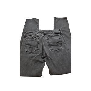 American Eagle Super stretch skinny size‎ 4 black jeans